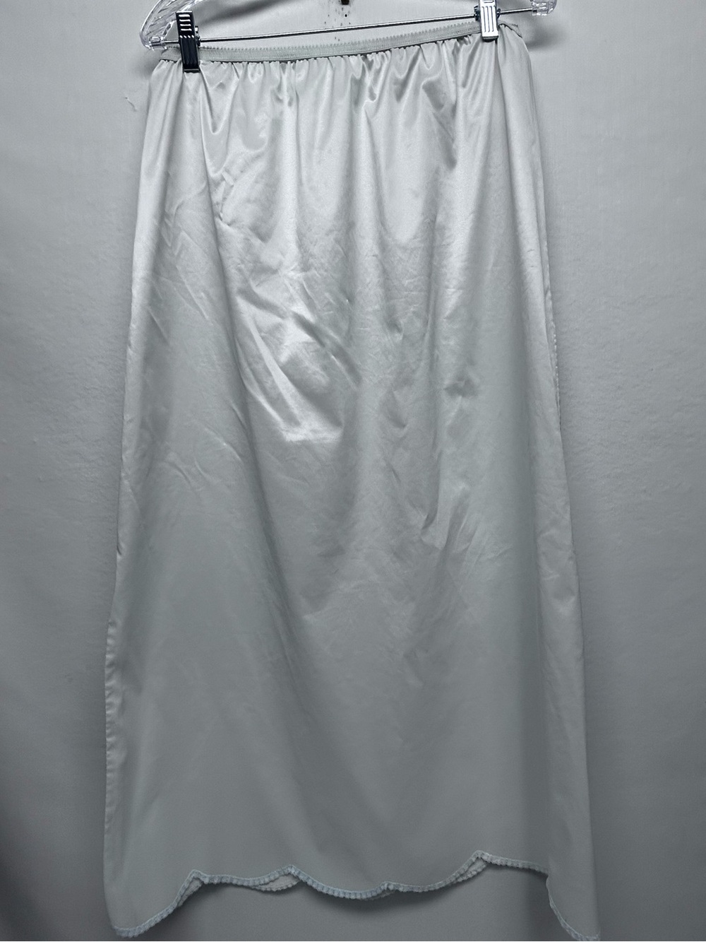 Women’s White and blue full slip  - Lightweight Lining